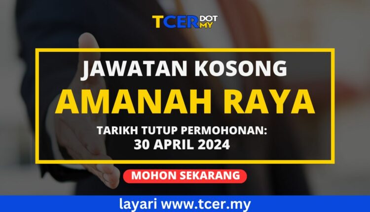 Pengambilan Pelbagai Jawatan Kosong Amanah Raya Tahun Tcer My