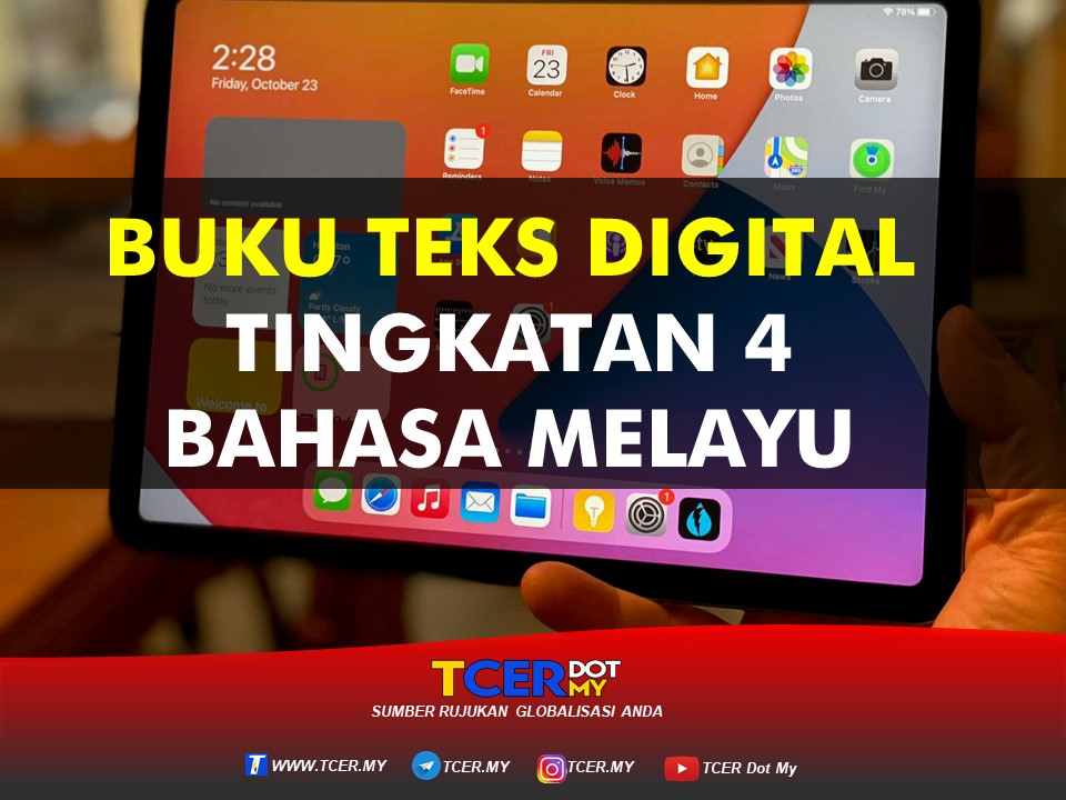 Buku Teks Digital Subjek Bahasa Melayu Tingkatan 4  TCER.MY