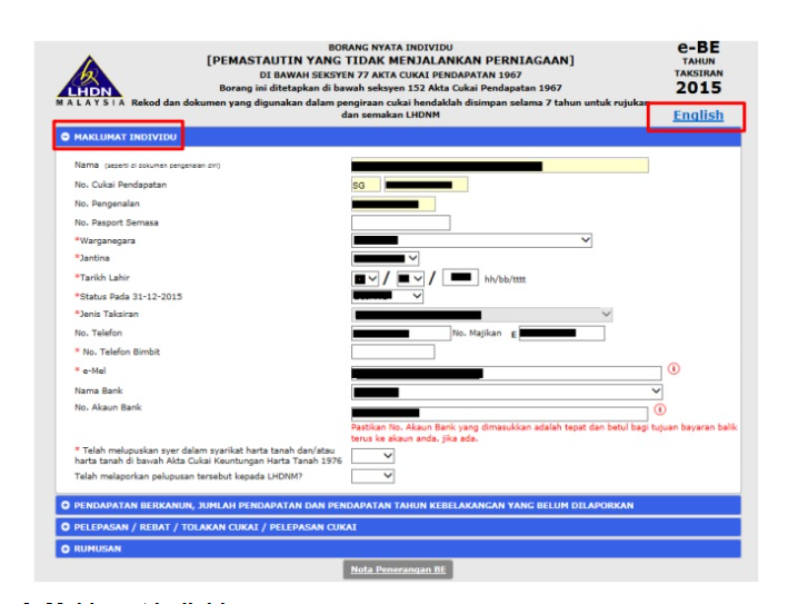 Cara Isi Borang E-Filling Online Cukai Pendapatan 2021 ...