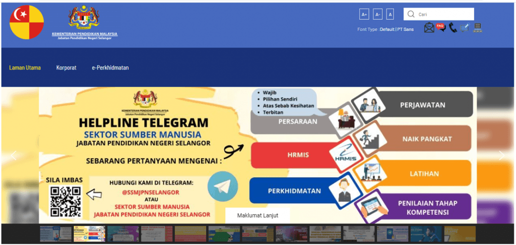 Senarai Jabatan Pendidikan Negeri (JPN) Malaysia  TCER.MY
