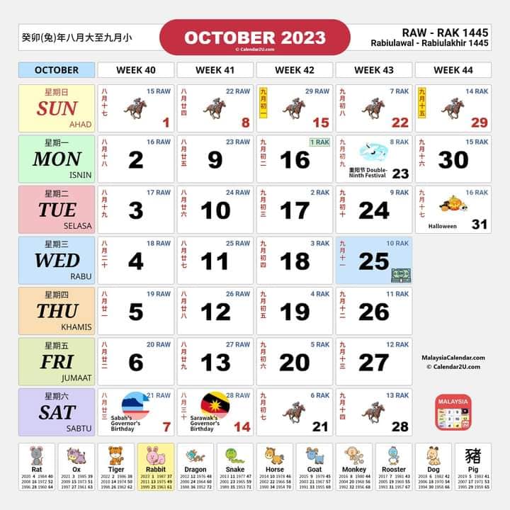 Kalendar Tahun 2023: Senarai Penuh Cuti Umum Dan Cuti Sekolah - TCER.MY