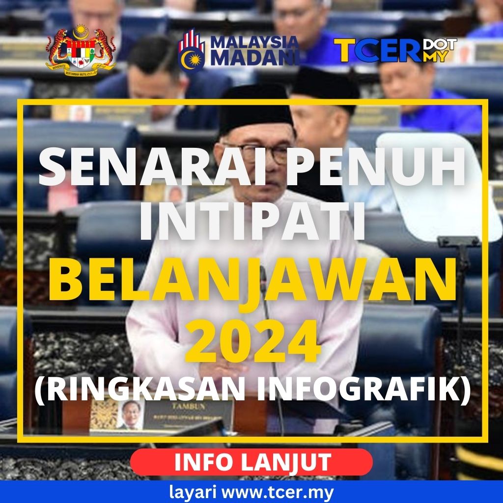 Senarai Penuh Intipati Belanjawan 2024 - TCER.MY