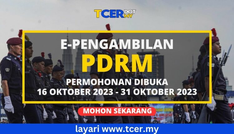 E-Pengambilan PDRM Oktober 2023 - TCER.MY