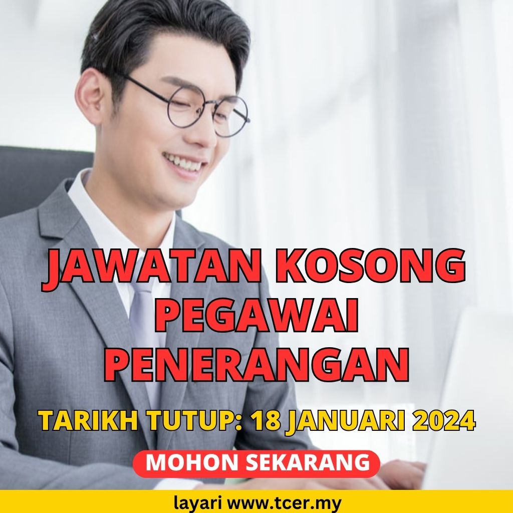 Pengambilan Jawatan Kosong JKNT 2024 TCER.MY