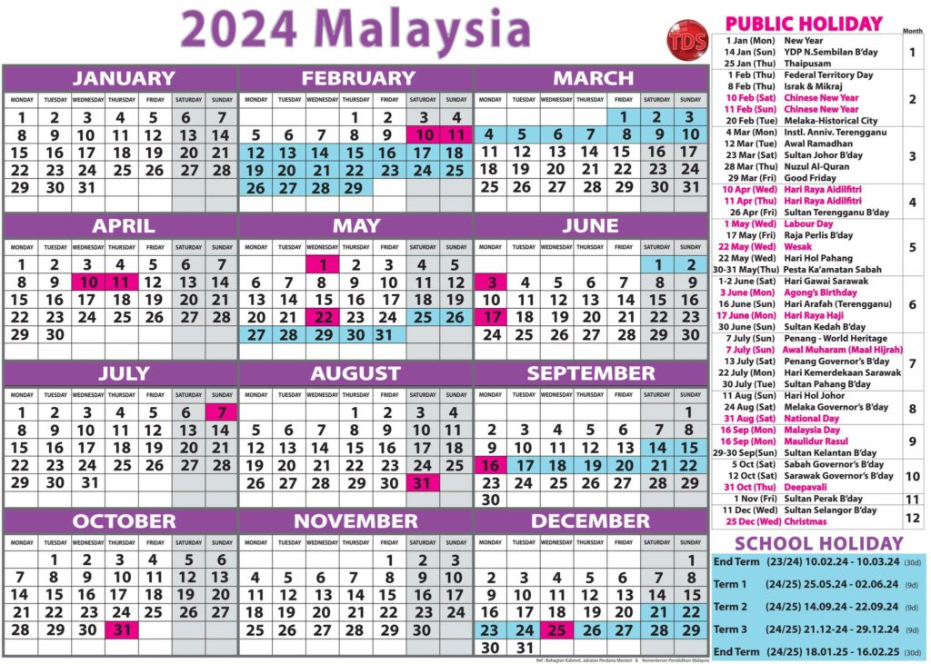 Hari Hol Pahang 2024: Tarikh Cuti Umum Negeri Pahang 3
