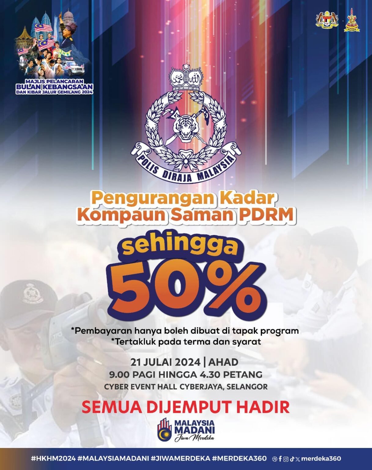 Diskaun Saman PDRM Sehingga 50% Sempena Majlis Pelancaran Bulan ...