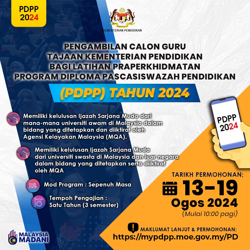 Permohonan Program Diploma Pascasiswazah Pendidikan 2024 1