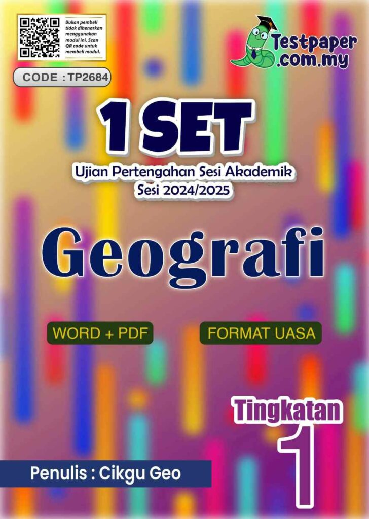 Ujian Pertengahan Geografi Tingkatan 1 UPSA