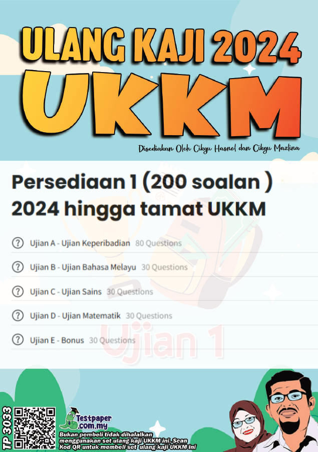 Ulang Kaji Online UKKM Tahun 6 Ujian 1