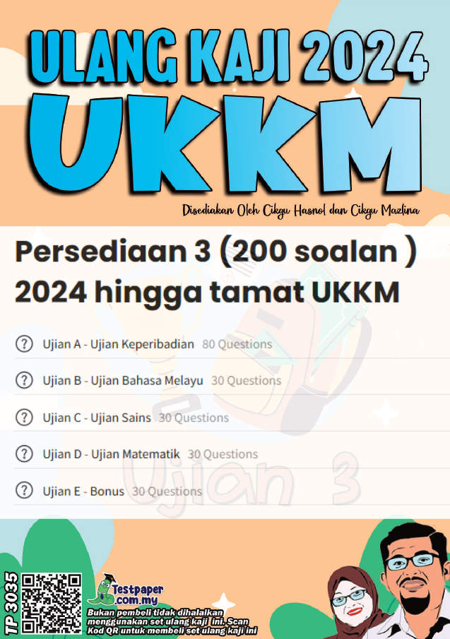 Ulang Kaji Online UKKM Tahun 6 Ujian 3