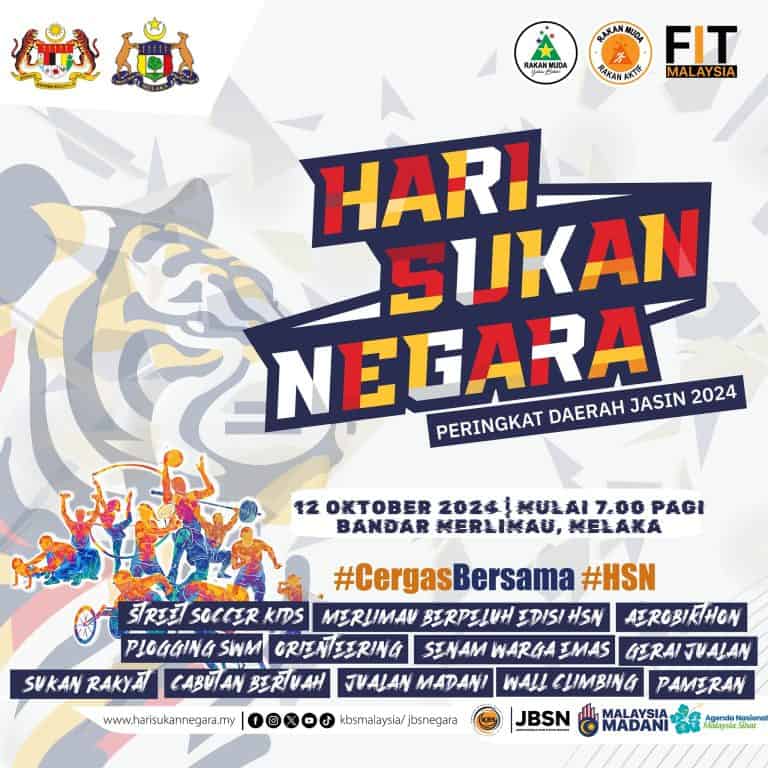 Hari Sukan Negara 2024 Peringkat Kebangsaan & Negeri 15