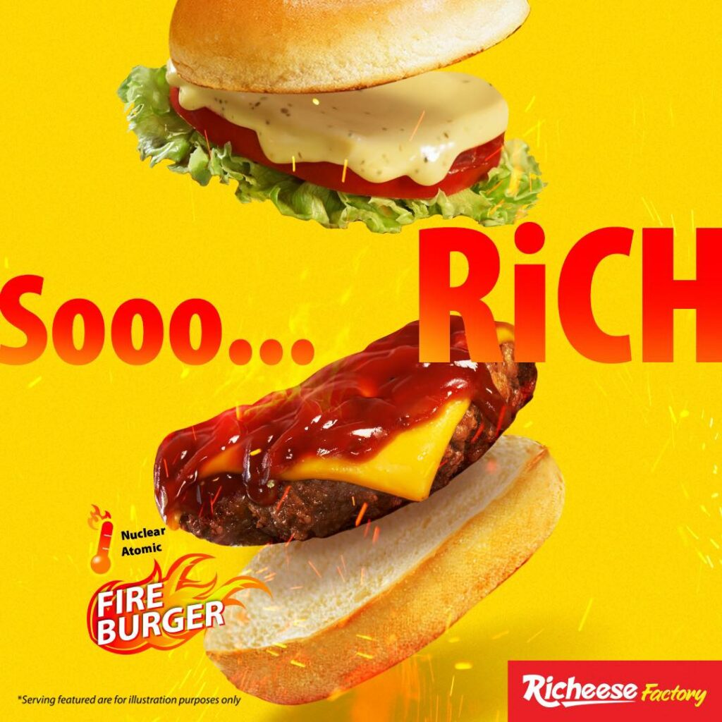 Menu Di Richeese Factory Dengan Tahap Kepedasan Sehingga Level 5! 5