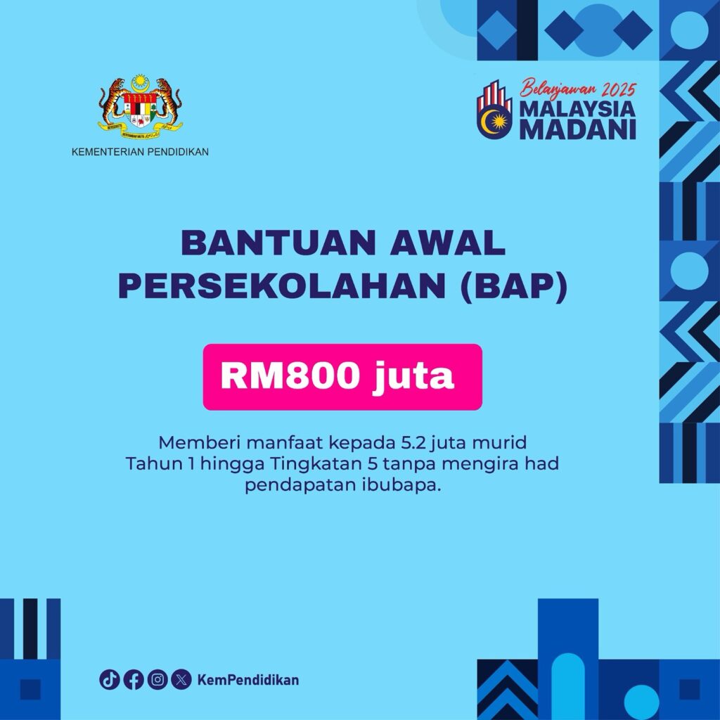 Senarai Peruntukan Belanjawan 2025 Malaysia MADANI KPM & KPT 5