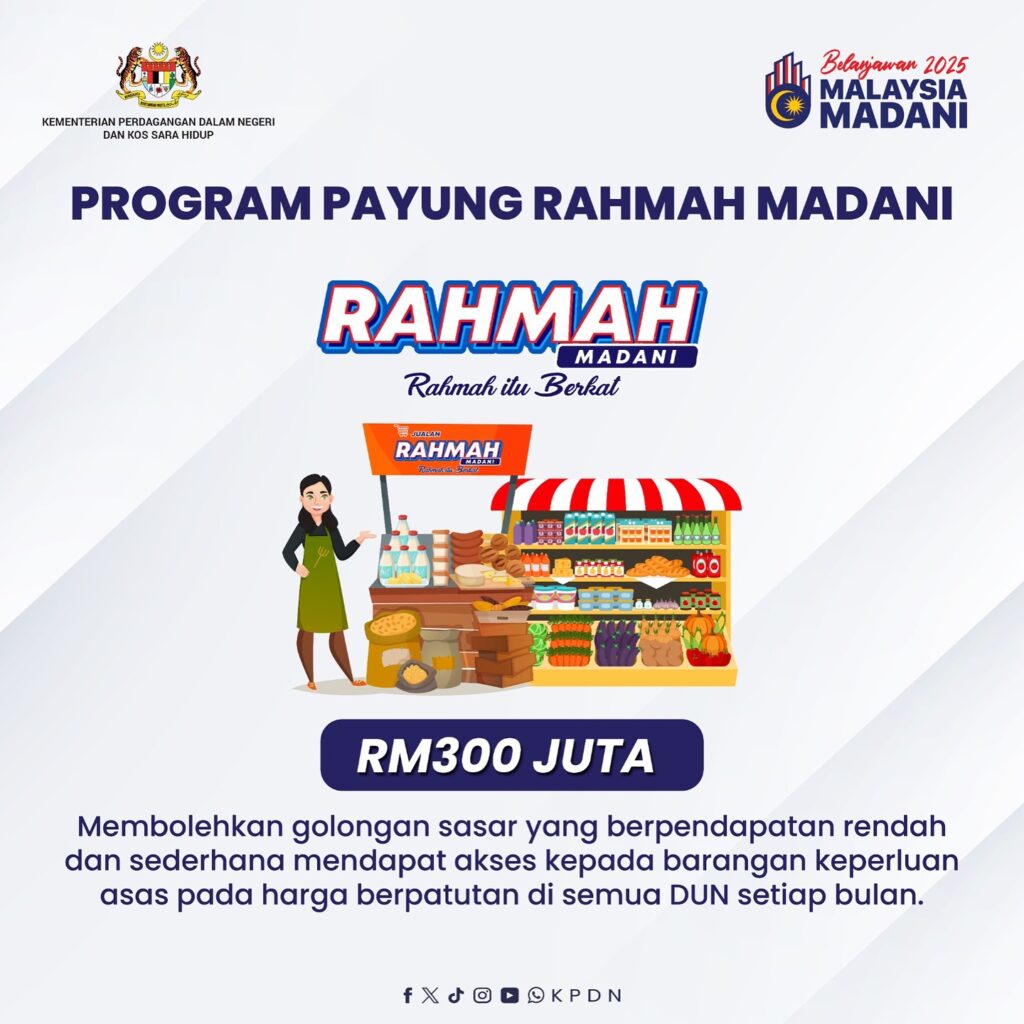 Pelaksanaan Inisiatif Program Payung RAHMAH MADANI 2025 3