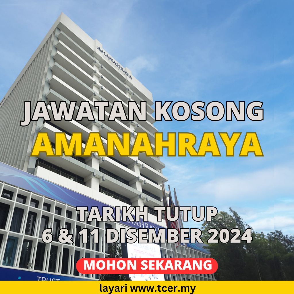 Pengambilan Pelbagai Jawatan Kosong Amanahraya Tahun Tcer My