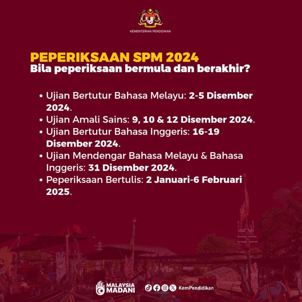 Persediaan KPM Untuk Peperiksaan SPM 2024 Dalam Situasi Banjir 1