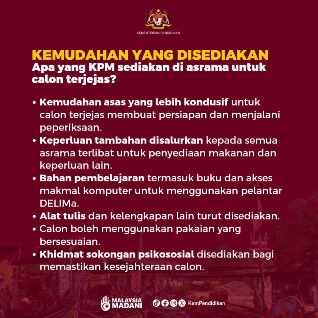 Persediaan KPM Untuk Peperiksaan SPM 2024 Dalam Situasi Banjir 5