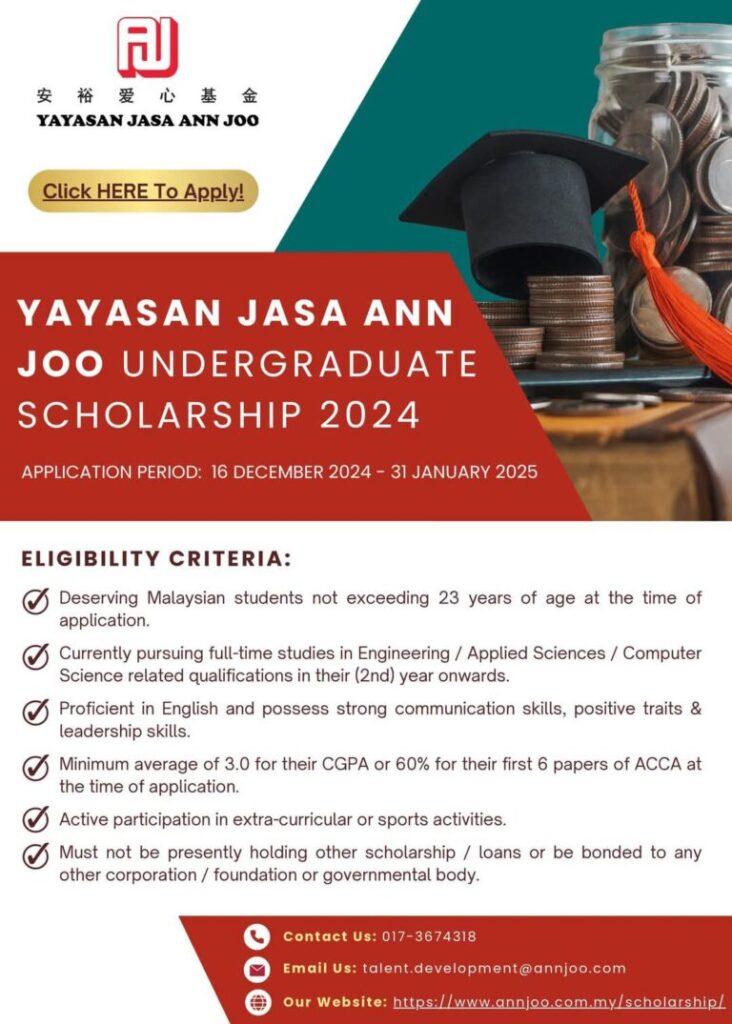 Permohonan Biasiswa Yayasan Jasa Ann Joo Tahun 2025 1